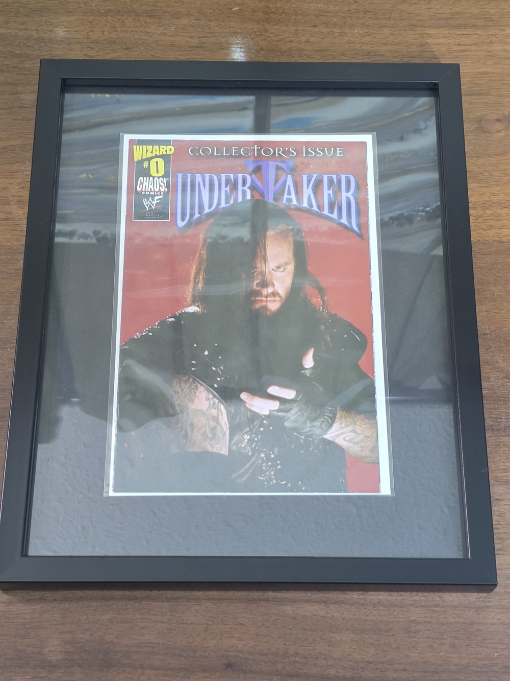 WWF Undertaker #0 Collectors Issue Chaos Comics 1999 Wrestling WWE in Frame